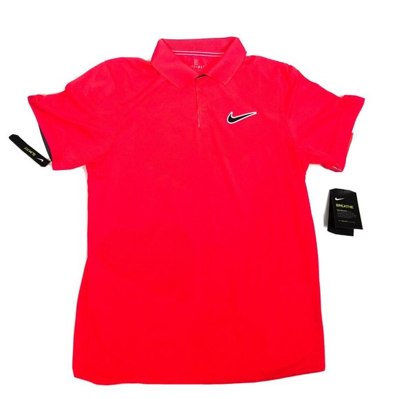 slim fit dri fit polo